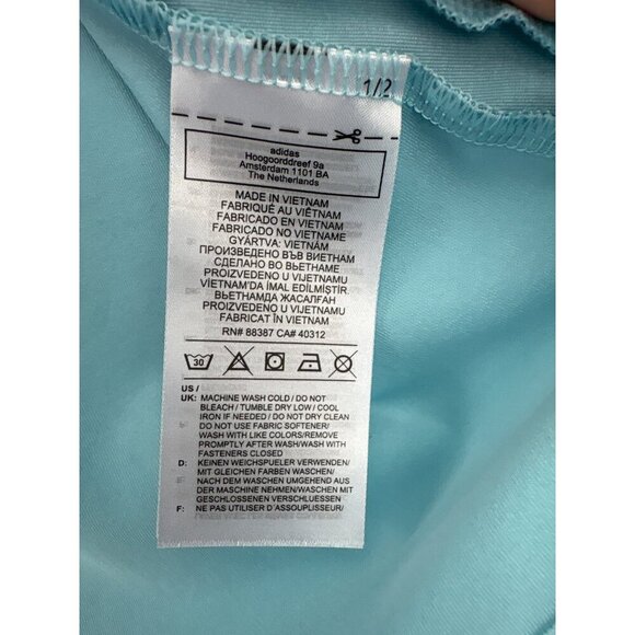 Women’s Adidas Size Medium Blue Golf Polo Tank - Picture 5 of 7